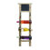 Woodland Imports Chalkboard 4 Bottle Wall Mounted Wine Rack