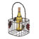 Woodland Imports 4 Bottle Tabletop Wine Rack