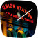 DENY Designs Bird Wanna Whistle Union Station Clock