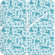DENY Designs Jennifer Denty Sea Creatures Custom Clock