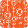 DENY Designs Rachael Taylor Contemporary Orange Wall Art