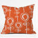 DENY Designs Rachael Taylor Contemporary Orange Throw Pillow