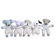 Challenge & Fun Kallisto Pig Baby Rattle Organic Stuffed Animal