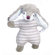 Challenge & Fun Kallisto Bunny Baby Rattle Organic Stuffed Animal