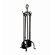Artesano Iron Works 4 Piece Wrought Iron FirePlace Tool Set