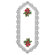 Heritage Lace Boughs of Holly Table Runner