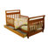 Dream On Me Sleigh Toddler Bed with Storage Drawer