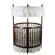 Dream On Me Sophia Posh Circular Crib