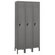 Hallowell ReadyBuilt Three Wide Single Tier Locker in Hallowell Gray