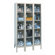 Hallowell Safety-View Plus Stock Lockers - Five Tiers - 3 Sections (Assembled)
