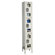 Hallowell Safety-View Stock Lockers - Triple Tier - 1 Section (Assembled)