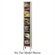 Hallowell Safety-View Plus Stock Lockers - Five Tiers - 1 Section (Unassembled)