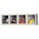 Hallowell Safety-View Plus Stock Lockers Four-Wide Wall Mount (Assembled)