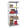 Hallowell Hi-Tech Open Type Adder Unit with 5 Shelves