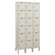 Hallowell Rust Resistant Lockers - Six Tier - 3 Sections (Assembled)