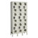 Hallowell Safety-View Stock Lockers - Triple Tier - 3 Sections (Assembled)