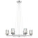 Alternating Current Ginsu 6-Lt Chandelier