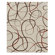 AMER Rugs Xara Design Brown, Hand-Knotted Rug
