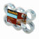 3M 3500 Packaging Tape, 2" x 55 Yards, 3" Core, Clear, Six per Box                                                              