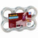 3M 3500 Packaging Tape, 2" x 55 Yards, 3" Core, Clear, Six per Box                                                              