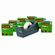 3M Magic Tape Value Pack with Dispenser, 3/4" x 28 Yards, 1" Core, Six/Pack                                                     