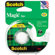 3M Magic Office Tape with Refillable Dispenser, 3/4" x 18 Yards, Clear                                                          