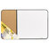 3M Post-It Self-Stick Cork Bulletin and Dry Erase Board