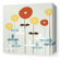 Inhabit Rhythm Scribble Stretched Wall Art in Cornflower