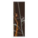 Inhabit Morning Glory Tall Grass Slat in Charcoal and Rust 2