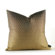 Inhabit Morning Glory Wildflower Pillow in Silver and Olive