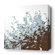 Inhabit Foliage Stretched Wall Art in Aqua