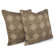 Inhabit Rhythm Studio Pillow in Chocolate