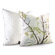 Inhabit Ailanthus Throw Pillow in Sky