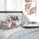 Inhabit Brush Throw Pillow in White