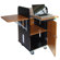 Woodware Furniture Answer Multimedia Rack Cart