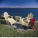 Rustic Natural Cedar Furniture Adirondack Chair [Folds for Storage]