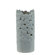 Urban Trends Light Grey Ceramic Vase Cut Design