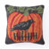 Peking Handicraft Crow on Pumpkin Hook Pillow