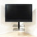 AVF Nexus Floating Flat Panel Corner Mount with AV Component Shelving Screens (36" - 70" Screens)