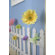 Heart to Heart Gerber Daisy Flower Wall Border