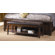 Fine Furniture Design Highlands Leather Bed Bench