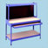 Tennsco Corp. Rivet Style Workbench With Half Width Drawer