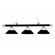 RAM Gameroom Products 3 Light Billiard Light