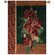 Manual Woodworkers & Weavers Winter Poinsettia Tapestry