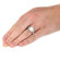 West Coast Jewelry Antiqued Silvertone Faux Pearl Fashion Ring