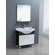 Legion Furniture 30" Single Bathroom Vanity Set in Espresso and white