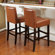 Home Loft Concept Lopez Bonded Leather Counter Stool (Set of 2)