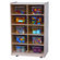 Wood Designs Ten Tray Folding Vertical Storage Unit