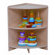Wood Designs High Corner Shelf Cabinet