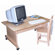 Wood Designs Computer Table with Adjustable Height